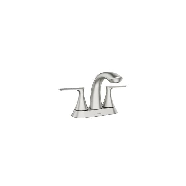 Findlay Two-Handle High Arc Bathroom Faucet in Spot Resistant Nickel